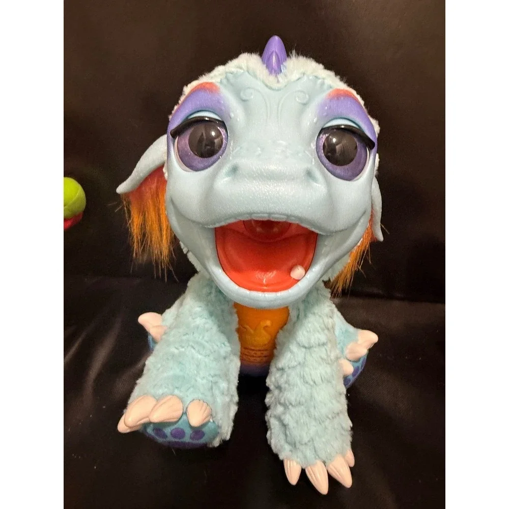 FurReal Friends Torch My Blazin Dragon Plush Fur Real‎ Interactive Pal WORKs!